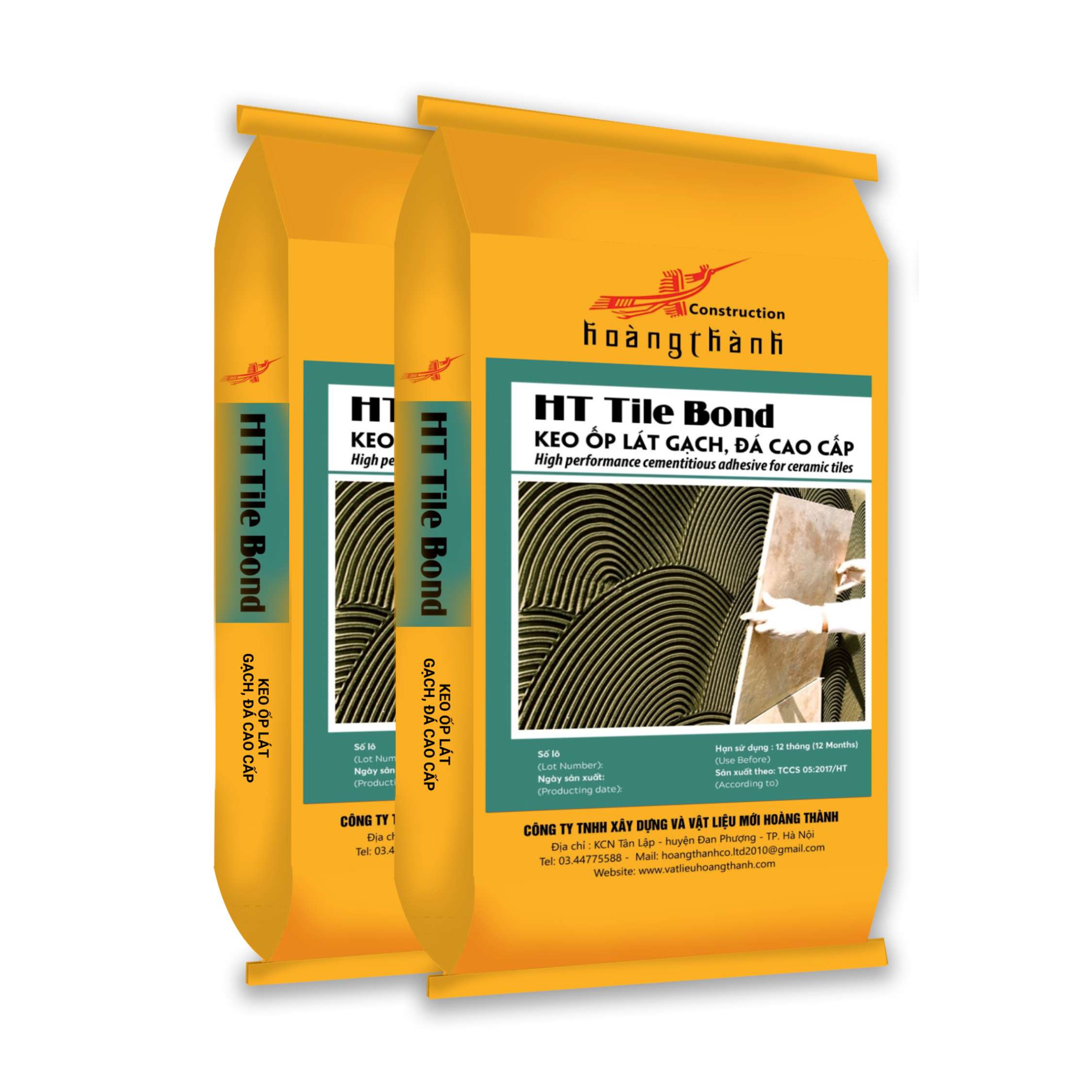 HT TILE BOND | Keo Dán Gạch Gốc Xi Măng Polymer Chính Hãng